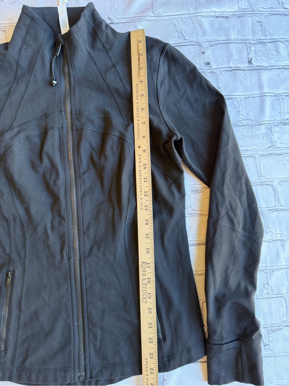 Lululemon Define Jacket Women’s Size 10 Black Athleisure Full Zip Work Out Gym - Picture 6 of 16